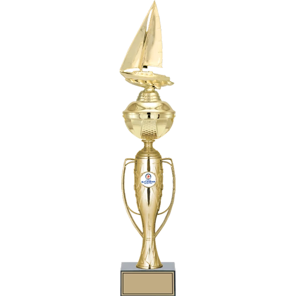 ODAK KUPA - Figürlü Kupalar - Yelken Figürlü Kupalar FG-071 C - 51 cm ürün görseli 1