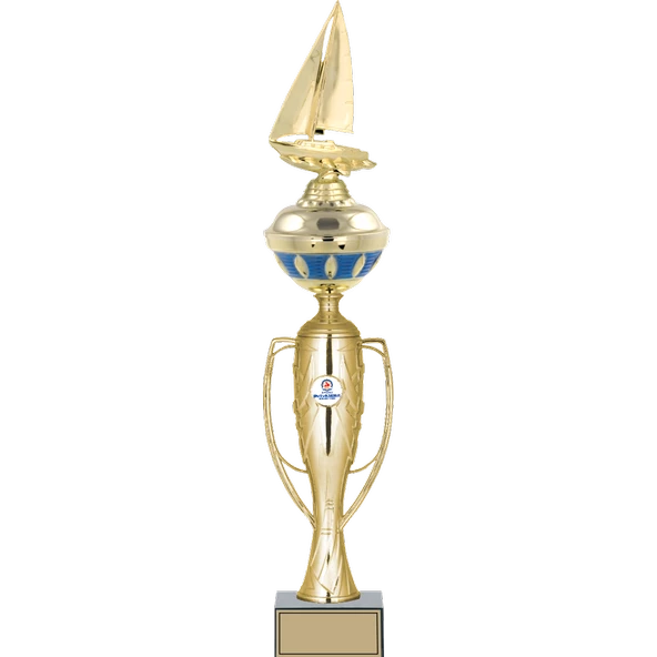 ODAK KUPA - Figürlü Kupalar - Yelken Figürlü Kupalar FG-074 A - 57 cm ürün görseli 1