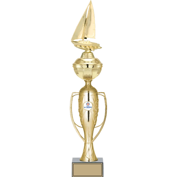 ODAK KUPA - Figürlü Kupalar - Yelken Figürlü Kupalar FG-071 B - 53 cm ürün görseli 1
