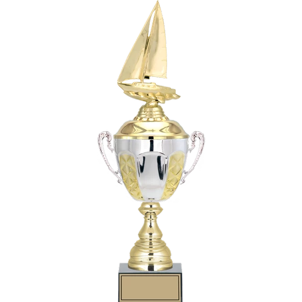 ODAK KUPA - Figürlü Kupalar - Yelken Figürlü Kupalar FG-087 C - 47 cm ürün görseli 1