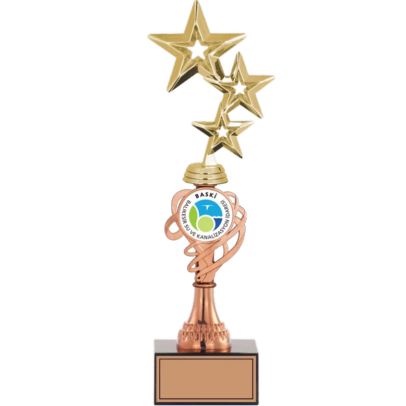 ODAK KUPA - Figürlü Kupalar - Yıldız Figürlü Kupalar FG-034 C - 37 cm ürün görseli 1
