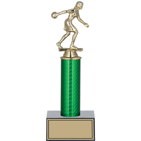 ODAK KUPA - Figürlü Kupalar - Bowling Kadın Figürlü Kupalar FG-006 A - 29 cm ürün görseli 1