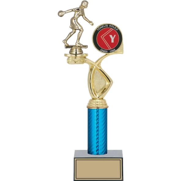 ODAK KUPA - Figürlü Kupalar - Bowling Kadın Figürlü Kupalar FG-017 B - 36 cm ürün görseli 1
