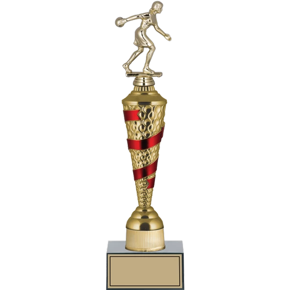 ODAK KUPA - Figürlü Kupalar - Bowling Kadın Figürlü Kupalar FG-028 C - 40 cm ürün görseli 1