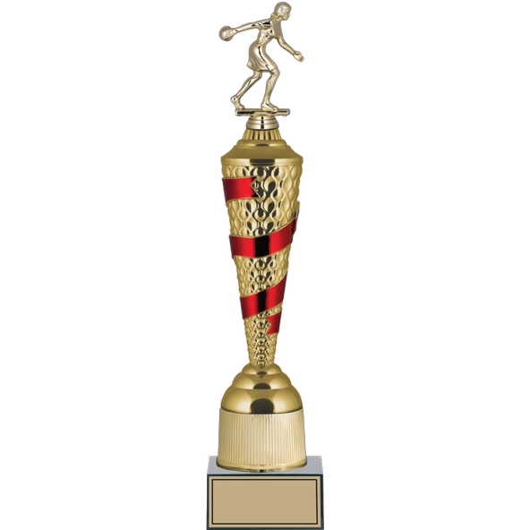 ODAK KUPA - Figürlü Kupalar - Bowling Kadın Figürlü Kupalar FG-028 A - 47 cm ürün görseli 1