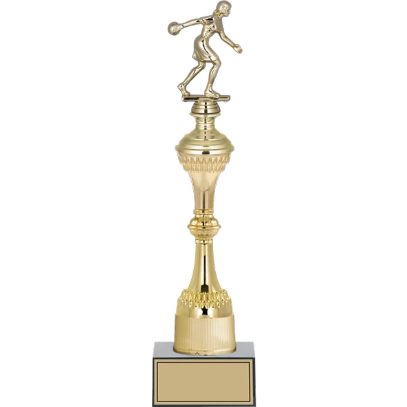 ODAK KUPA - Figürlü Kupalar - Bowling Kadın Figürlü Kupalar FG-031 B - 42 cm ürün görseli 1
