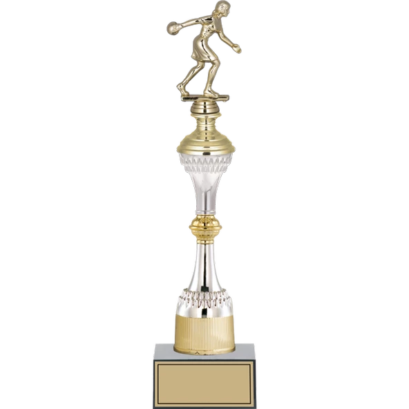 ODAK KUPA - Figürlü Kupalar - Bowling Kadın Figürlü Kupalar FG-032 B - 42 cm ürün görseli 1