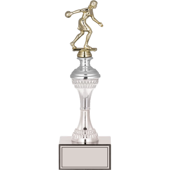 ODAK KUPA - Figürlü Kupalar - Bowling Kadın Figürlü Kupalar FG-030 C - 32 cm ürün görseli 1