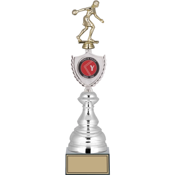 ODAK KUPA - Figürlü Kupalar - Bowling Kadın Figürlü Kupalar FG-035 A - 41 cm ürün görseli 1