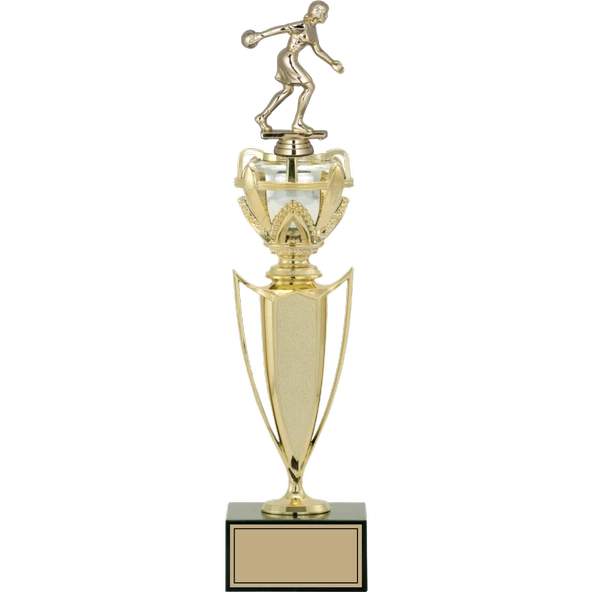 ODAK KUPA - Figürlü Kupalar - Bowling Kadın Figürlü Kupalar FG-044 A - 42 cm ürün görseli 1