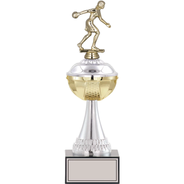 ODAK KUPA - Figürlü Kupalar - Bowling Kadın Figürlü Kupalar FG-045 A - 35 cm ürün görseli 1