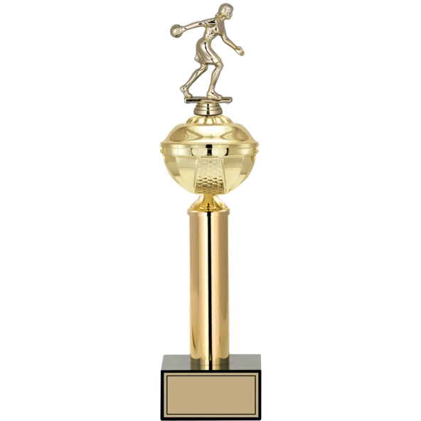 ODAK KUPA - Figürlü Kupalar - Bowling Kadın Figürlü Kupalar FG-047 A - 43 cm ürün görseli 1