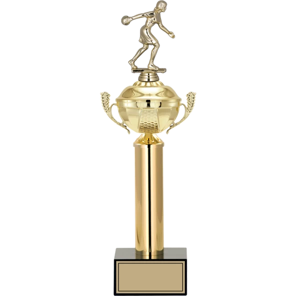 ODAK KUPA - Figürlü Kupalar - Bowling Kadın Figürlü Kupalar FG-048 A - 43 cm ürün görseli 1