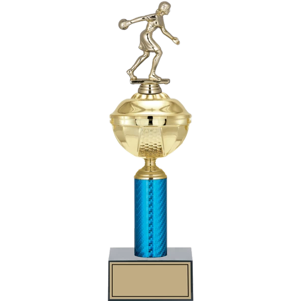 ODAK KUPA - Figürlü Kupalar - Bowling Kadın Figürlü Kupalar FG-051 B - 38 cm ürün görseli 1