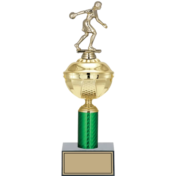ODAK KUPA - Figürlü Kupalar - Bowling Kadın Figürlü Kupalar FG-049 C - 36 cm ürün görseli 1
