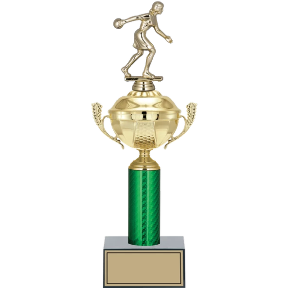 ODAK KUPA - Figürlü Kupalar - Bowling Kadın Figürlü Kupalar FG-050 B - 38 cm ürün görseli 1