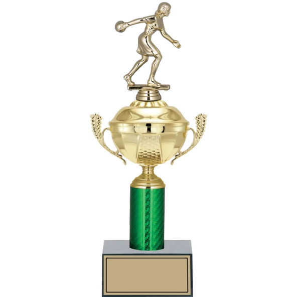 ODAK KUPA - Figürlü Kupalar - Bowling Kadın Figürlü Kupalar FG-050 C - 36 cm ürün görseli 1