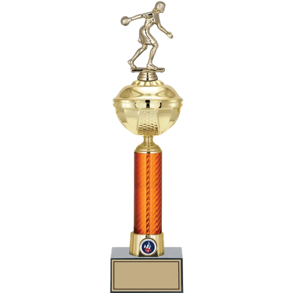 ODAK KUPA - Figürlü Kupalar - Bowling Kadın Figürlü Kupalar FG-055 A - 45 cm ürün görseli 1