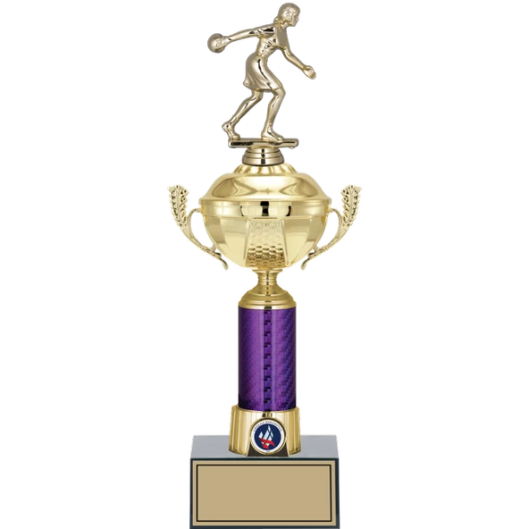 ODAK KUPA - Figürlü Kupalar - Bowling Kadın Figürlü Kupalar FG-060 C - 40 cm ürün görseli 1
