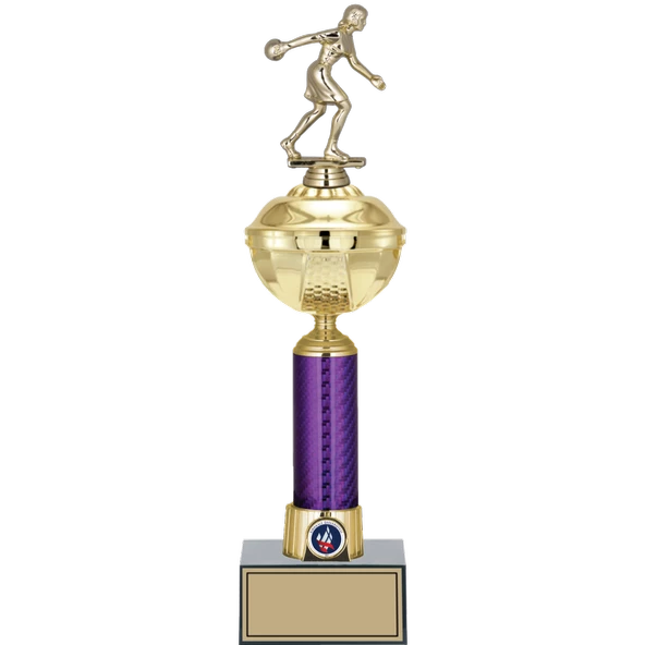 ODAK KUPA - Figürlü Kupalar - Bowling Kadın Figürlü Kupalar FG-059 B - 42 cm ürün görseli 1