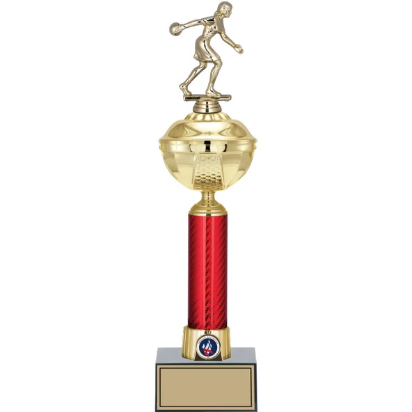 ODAK KUPA - Figürlü Kupalar - Bowling Kadın Figürlü Kupalar FG-053 A - 45 cm ürün görseli 1