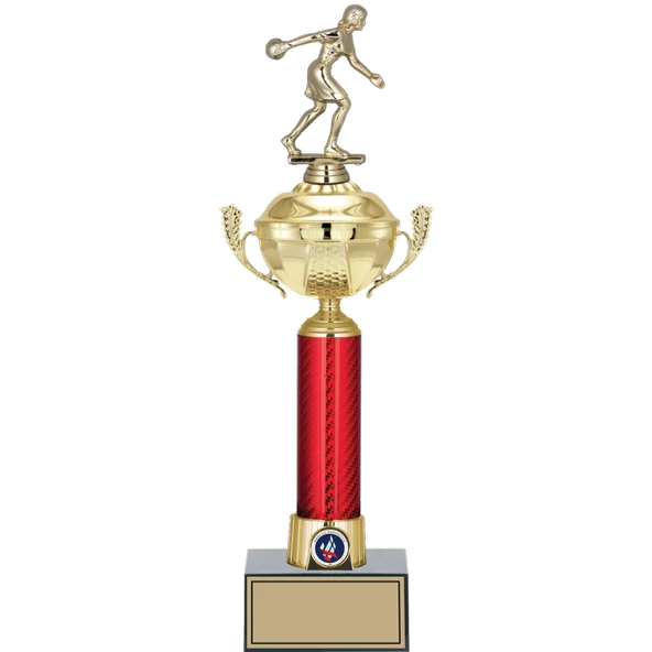 ODAK KUPA - Figürlü Kupalar - Bowling Kadın Figürlü Kupalar FG-054 A - 45 cm ürün görseli 1