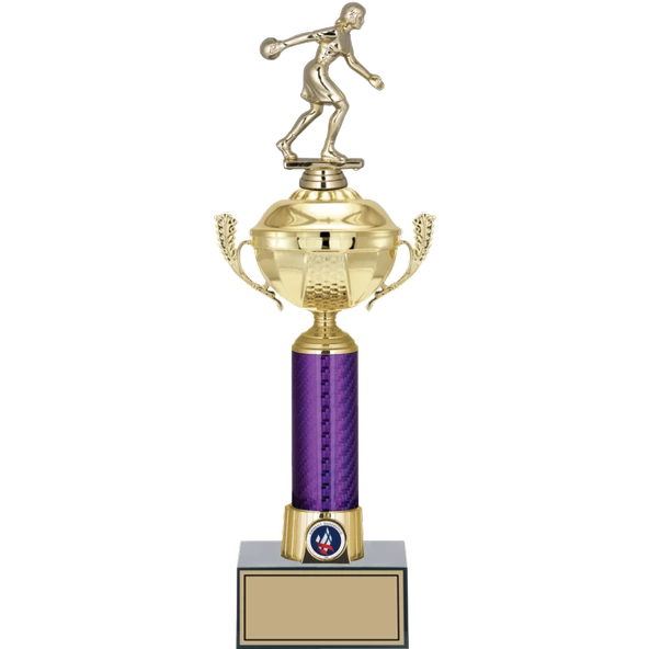 ODAK KUPA - Figürlü Kupalar - Bowling Kadın Figürlü Kupalar FG-060 B - 42 cm ürün görseli 1