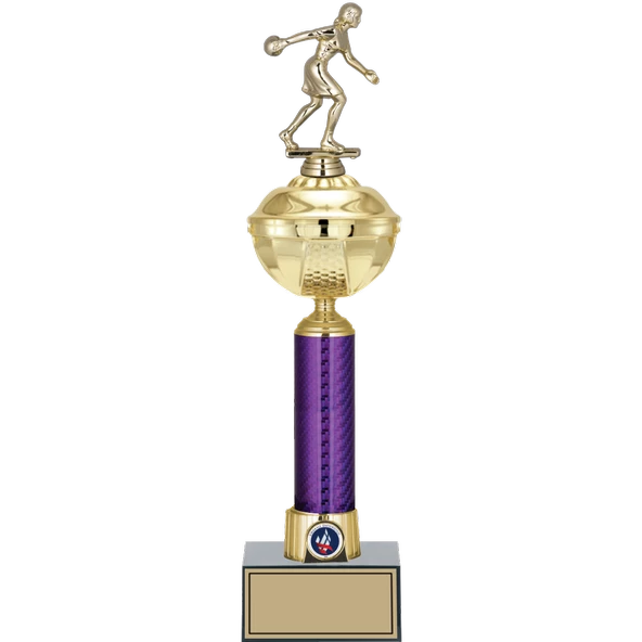 ODAK KUPA - Figürlü Kupalar - Bowling Kadın Figürlü Kupalar FG-059 A - 45 cm ürün görseli 1