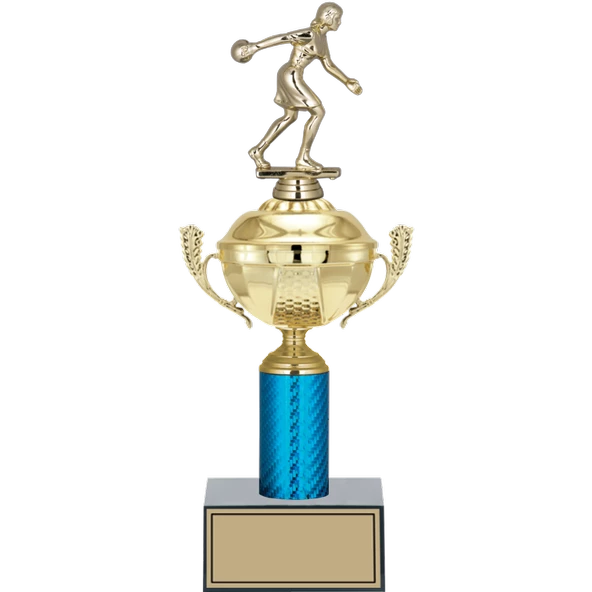 ODAK KUPA - Figürlü Kupalar - Bowling Kadın Figürlü Kupalar FG-052 C - 36 cm ürün görseli 1