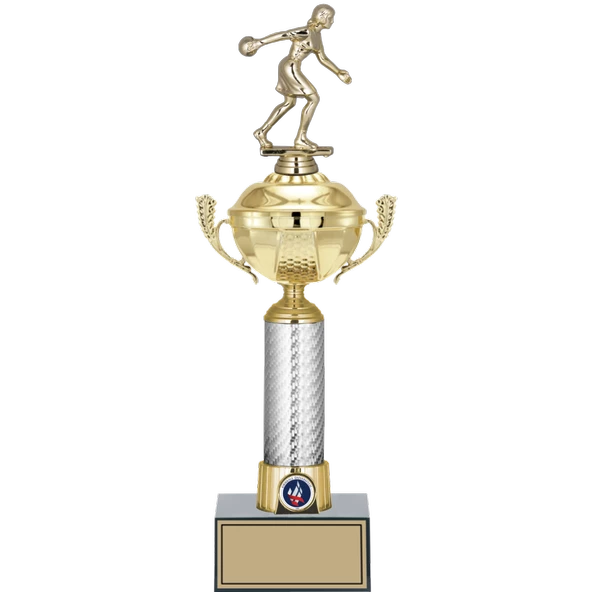 ODAK KUPA - Figürlü Kupalar - Bowling Kadın Figürlü Kupalar FG-058 B - 42 cm ürün görseli 1
