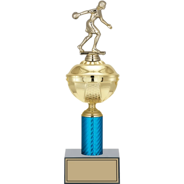 ODAK KUPA - Figürlü Kupalar - Bowling Kadın Figürlü Kupalar FG-051 C - 36 cm ürün görseli 1
