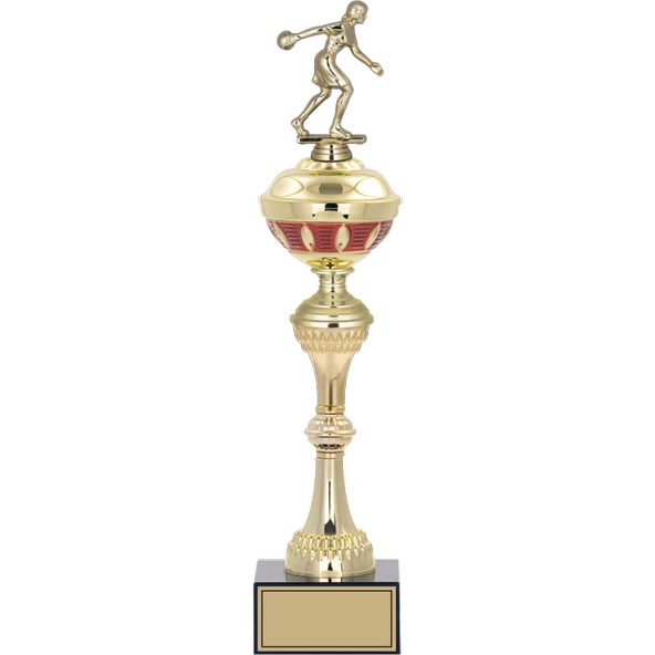 ODAK KUPA - Figürlü Kupalar - Bowling Kadın Figürlü Kupalar FG-064 B - 46 cm ürün görseli 1