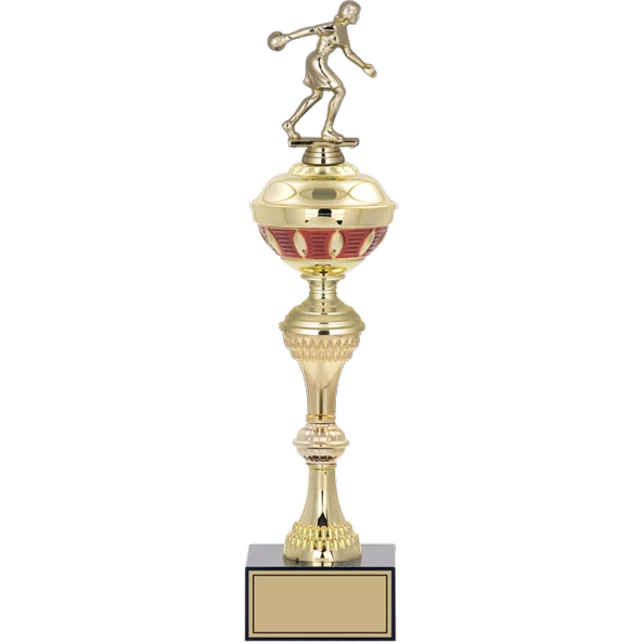ODAK KUPA - Figürlü Kupalar - Bowling Kadın Figürlü Kupalar FG-064 C - 44 cm ürün görseli 1