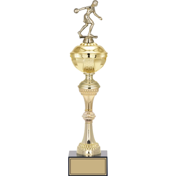 ODAK KUPA - Figürlü Kupalar - Bowling Kadın Figürlü Kupalar FG-061 B - 46 cm ürün görseli 1