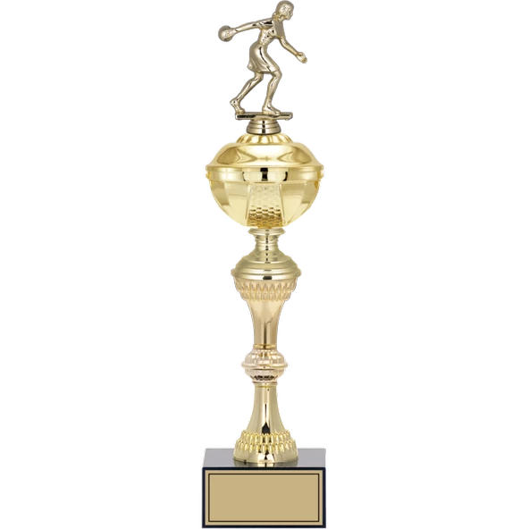 ODAK KUPA - Figürlü Kupalar - Bowling Kadın Figürlü Kupalar FG-061 C - 44 cm ürün görseli 1