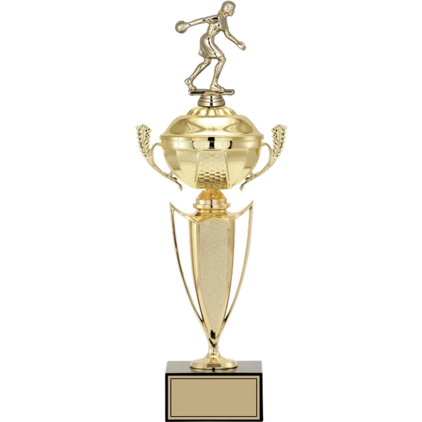 ODAK KUPA - Figürlü Kupalar - Bowling Kadın Figürlü Kupalar FG-068 A - 46 cm ürün görseli 1