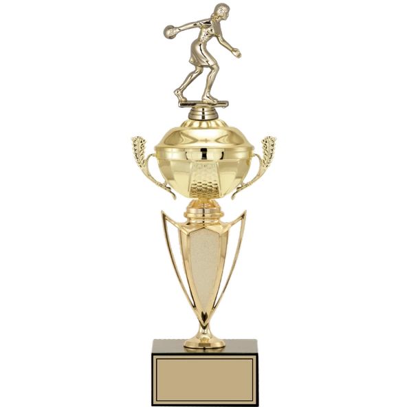ODAK KUPA - Figürlü Kupalar - Bowling Kadın Figürlü Kupalar FG-068 C - 40 cm ürün görseli 1