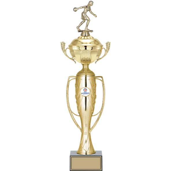 ODAK KUPA - Figürlü Kupalar - Bowling Kadın Figürlü Kupalar FG-072 A - 53 cm ürün görseli 1