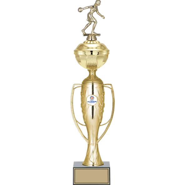 ODAK KUPA - Figürlü Kupalar - Bowling Kadın Figürlü Kupalar FG-071 B - 49 cm ürün görseli 1
