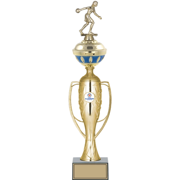 ODAK KUPA - Figürlü Kupalar - Bowling Kadın Figürlü Kupalar FG-074 B - 49 cm ürün görseli 1