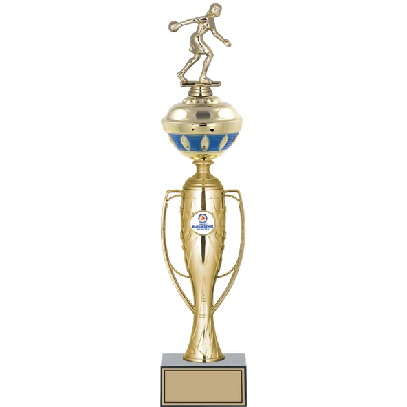 ODAK KUPA - Figürlü Kupalar - Bowling Kadın Figürlü Kupalar FG-074 C - 47 cm ürün görseli 1
