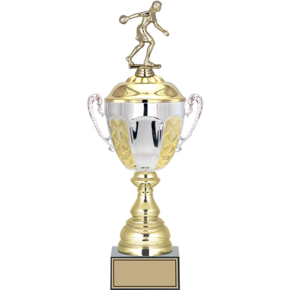 ODAK KUPA - Figürlü Kupalar - Bowling Kadın Figürlü Kupalar FG-087 B - 44 cm ürün görseli 1