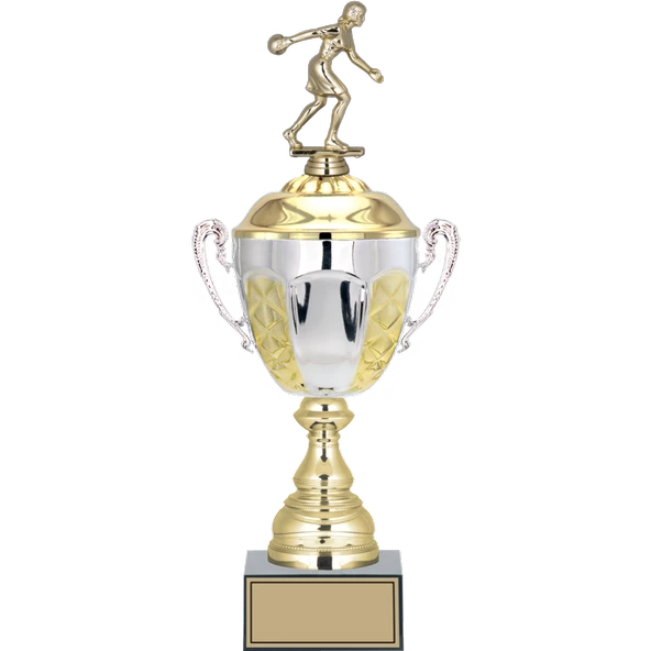 ODAK KUPA - Figürlü Kupalar - Bowling Kadın Figürlü Kupalar FG-087 C - 43 cm ürün görseli 1