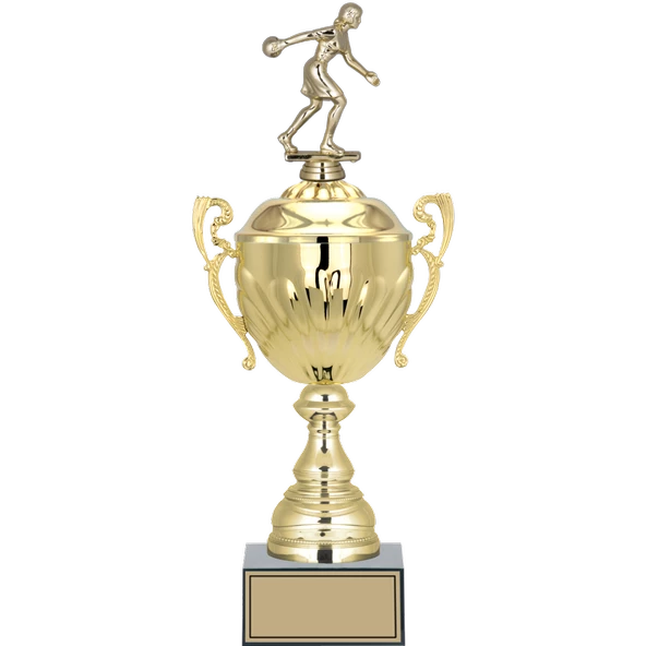 ODAK KUPA - Figürlü Kupalar - Bowling Kadın Figürlü Kupalar FG-089 C - 42 cm ürün görseli 1