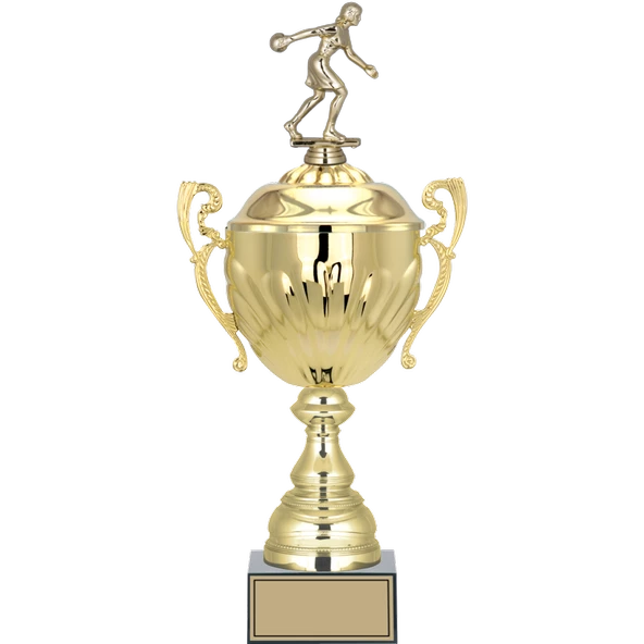 ODAK KUPA - Figürlü Kupalar - Bowling Kadın Figürlü Kupalar FG-089 B - 45 cm ürün görseli 1