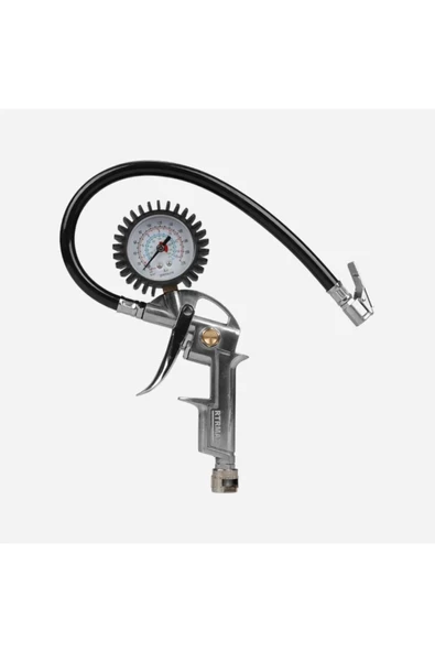 Rtrmax Rh20501 Saatli Lastik Şişirme Tabancası Saatli- 33 cm Hortum 1/4'' ürün görseli 1