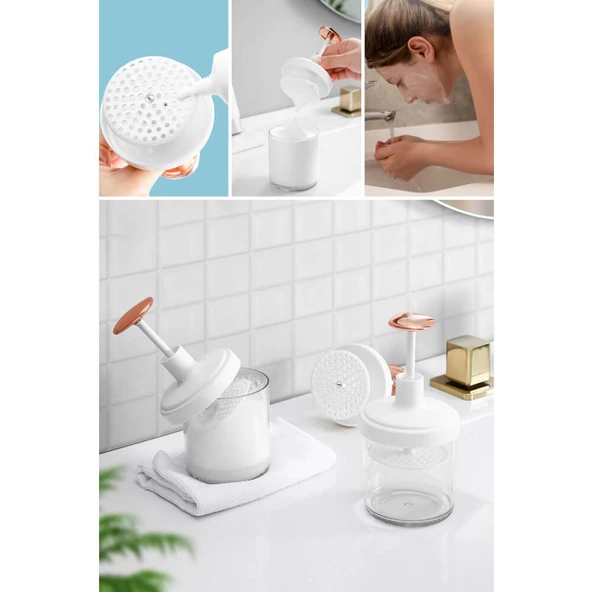 Piev House By House Cilt Bakım Yüz Temizleme Yıkama Krem Köpük Makinesi ürün görseli 1