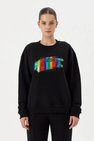 No Fear Kadın Sweatshirt Siyah 72498 ürün görseli 1