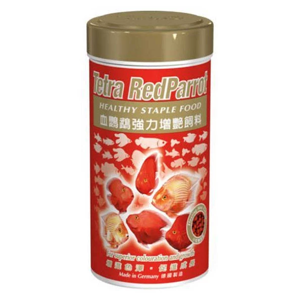 Tetra Red Parrot Papağan Cichlid Balık Yemi 1 L. 320 Gr. ürün görseli 1