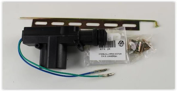 MFK MERKEZİ KİLİT MOTORU ARKA 2 KABLOLU 12V ÜNİVERSAL ürün görseli 1